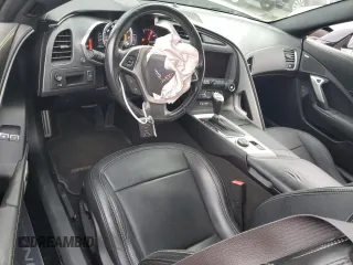 2014 Chevrolet Corvette 1LT with VIN 1G1YB3D71E5113044, listed as a Copart auction lot 75619924 with 44,302 mi miles and Salvage Title. Bid and sale history available at carsss.com. Image 8.