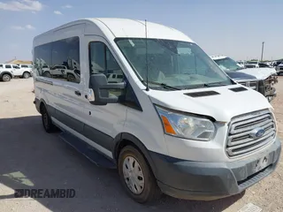 2018 Ford Transit Passenger XL with VIN 1FBAX2CG9JKB14299, listed as a IAAI auction lot 42136945 with 139,832 mi miles and . Bid and sale history available at DreamBid. Image 1.