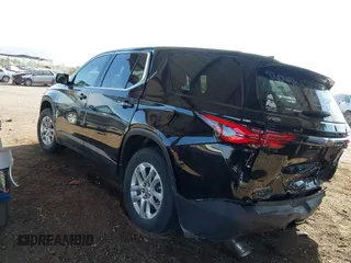 2022 Chevrolet Traverse LS with VIN 1GNERFKW5NJ158391, listed as a IAAI auction lot 41287326 with 28,660 mi miles and . Bid and sale history available at DreamBid. Image 3.