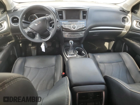 2020 Infiniti QX60 Signature Edition with VIN 5N1DL0MM5LC521896, listed as a Copart auction lot 56914625 with 67,367 mi miles and Salvage title. Bid and sale history available at DreamBid. Image 8.