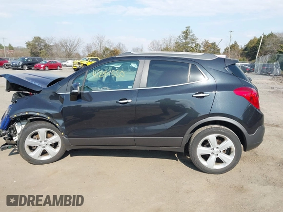 2015 Buick Encore with VIN KL4CJASB1FB239854, listed as a IAAI auction lot 41844550 with 94,672 mi miles and . Bid and sale history available at carsss.com. Image 15.