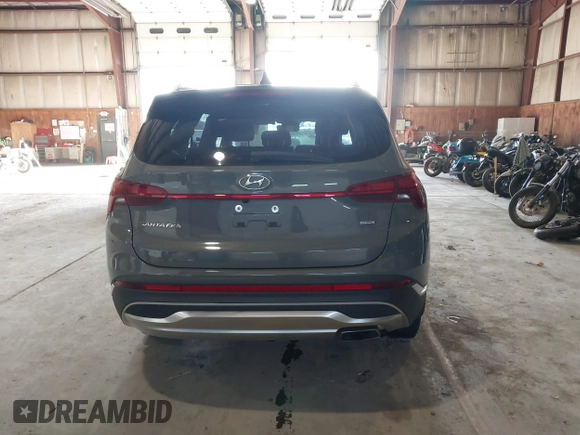 2022 Hyundai Santa Fe SEL with VIN 5NMS2DAJ5NH433161, listed as a IAAI auction lot 40953138 with 85,992 mi miles. Bid and sale history available at carsss.com. Image 16.