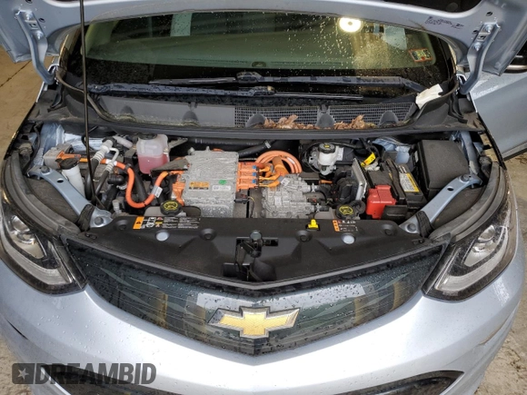 2017 Chevrolet Bolt EV LT z VIN 1G1FW6S09H4174042, wystawiony jako Copart lot #59214935 z przebiegiem 54 477 mil mil oraz Szkoda całkowita • Salvage title. Historia ofert i sprzedaży dostępna na DreamBid. Obrazek 12.