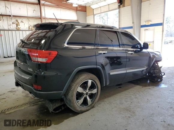 2013 Jeep Grand Cherokee Overland with VIN 1C4RJFCT5DC640710, listed as a Copart auction lot 41474875 with 223,668 mi miles and Clean Title. Bid and sale history available at carsss.com. Image 3.