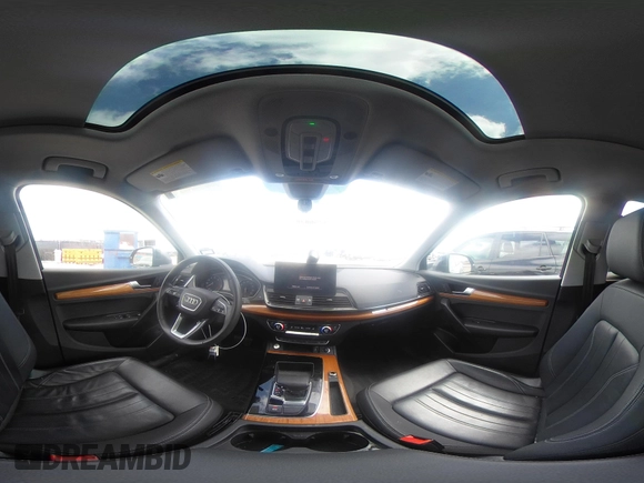 2023 Audi Q5 S line Premium with VIN WA1GAAFY8P2034467, listed as a IAAI auction lot 42188731 with 35,864 mi miles and . Bid and sale history available at DreamBid. Image 19.