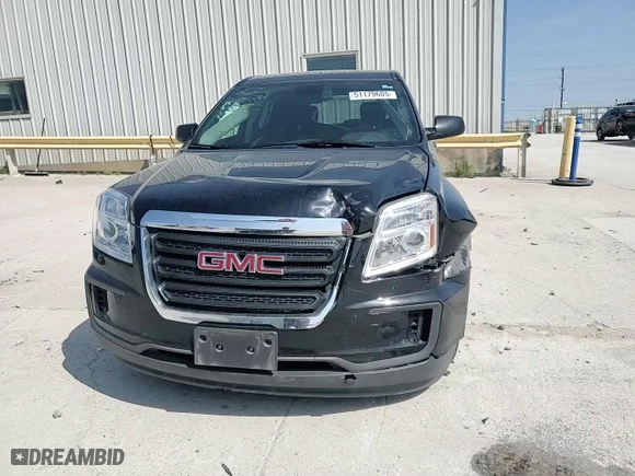 2017 GMC Terrain SLE with VIN 2GKALMEK2H6314446, listed as a Copart auction lot 51179605 with 124,299 mi miles and Salvage Title. Bid and sale history available at carsss.com. Image 11.