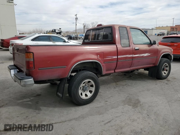1994 Toyota Pickup DX with VIN 4TAVN13DXRZ178675, listed as a Copart auction lot 45503715 with 117,951 mi miles and Salvage title. Bid and sale history available at DreamBid. Image 3.
