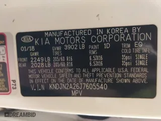 2018 Kia Soul with VIN KNDJN2A26J7605540, listed as a IAAI auction lot 41664678 with 96,351 mi miles. Bid and sale history available at carsss.com. Image 9.