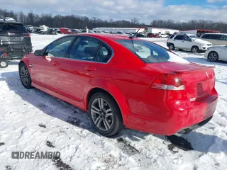 2008 Pontiac G8 with VIN 6G2ER57778L143752, listed as a IAAI auction lot 41260913 with 110,091 mi miles. Bid and sale history available at carsss.com. Image 3.