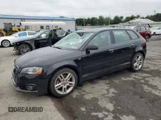 2011 Audi A3 Premium Plus with VIN WAUPFAFM1BA063132, listed as a Copart auction lot 62488005 with 83,842 mi miles and Salvage title. Bid and sale history available at DreamBid. Image 1.