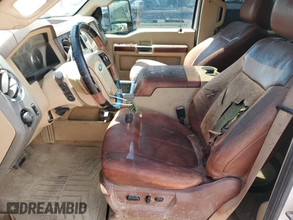 2011 Ford F-250 XL with VIN 1FT7W2B65BEA26819, listed as a Copart auction lot 64225055 with 240,536 mi miles and Salvage title. Bid and sale history available at DreamBid. Image 7.