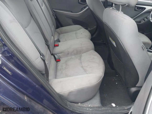 2013 Hyundai Elantra GLS PZEV with VIN 5NPDH4AE9DH347623, listed as a IAAI auction lot 41177236 with 217,294 mi miles. Bid and sale history available at carsss.com. Image 8.