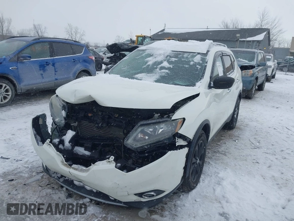 2016 Nissan Rogue SV with VIN 5N1AT2MT9GC780340, listed as a IAAI auction lot 41317932 with 127,873 mi miles and . Bid and sale history available at DreamBid. Image 6.