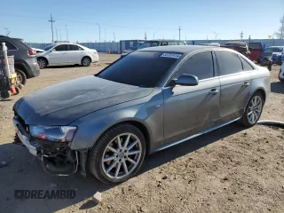 2016 Audi A4 Premium with VIN WAUBFAFL6GN010735, listed as a Copart auction lot 83707414 with 98,969 mi miles and Salvage Title. Bid and sale history available at carsss.com. Image 1.