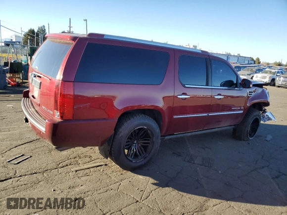 2011 Cadillac Escalade ESV Premium z VIN 1GYS4JEF1BR180906, wystawiony jako Copart lot #83819474 z przebiegiem 188 655 mil mil oraz Czysty tytuł • Clean title. Historia ofert i sprzedaży dostępna na DreamBid. Obrazek 3.