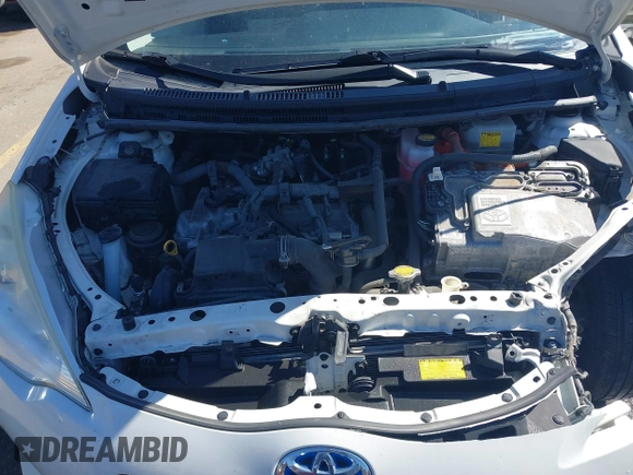 2014 Toyota Prius One with VIN JTDKDTB31E1566854, listed as a IAAI auction lot 41887601 with 232,066 mi miles and . Bid and sale history available at DreamBid. Image 10.