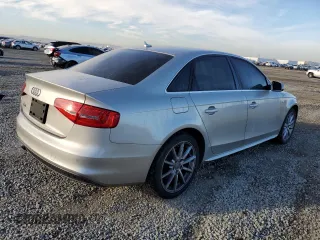 2014 Audi A4 Premium Plus with VIN WAUEFAFL4EN024885, listed as a Copart auction lot 45999165 with 111,959 mi miles and Salvage Title. Bid and sale history available at carsss.com. Image 3.