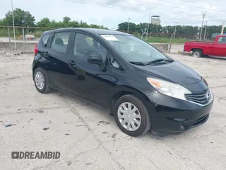 2014 Nissan Note S with VIN 3N1CE2CP0EL387259, listed as a IAAI auction lot 42698924 with 47,371 mi miles and . Bid and sale history available at DreamBid. Image 1.
