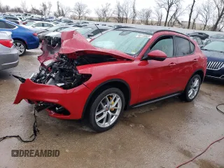 2019 Alfa Romeo Stelvio Ti Lusso z VIN ZASPAKBN3K7C31895, wystawiony jako Copart lot #78115963 z przebiegiem Nie podano mil oraz Szkoda całkowita • Salvage title. Historia ofert i sprzedaży dostępna na DreamBid. Obrazek 1.