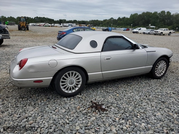 2004 Ford Thunderbird Deluxe with VIN 1FAHP60A44Y108547, listed as a Copart auction lot 70671234 with 112,290 mi miles and Salvage Title. Bid and sale history available at carsss.com. Image 3.