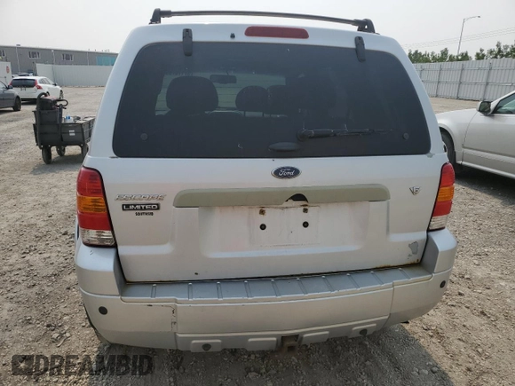 2007 Ford Escape Limited with VIN 1FMYU94167KA15448, listed as a Copart auction lot 57178795 with 301,759 mi miles and Salvage title. Bid and sale history available at DreamBid. Image 6.