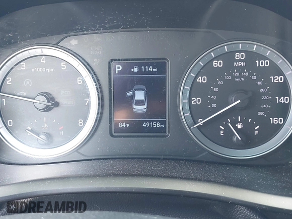 2019 Hyundai Sonata SE with VIN 5NPE24AF3KH759550, listed as a IAAI auction lot 42223661 with 49,158 mi miles and . Bid and sale history available at DreamBid. Image 7.