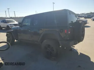 2022 Jeep Wrangler Unlimited Sport with VIN 1C4HJXDG0NW200459, listed as a Copart auction lot 42191825 with 19,019 mi miles and Salvage Title. Bid and sale history available at DreamBid. Image 2.