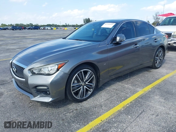 2015 Infiniti Q50 Premium z VIN JN1BV7AR3FM390743, wystawiony jako IAAI lot #41990093 z przebiegiem 91 350 mil mil oraz . Historia ofert i sprzedaży dostępna na DreamBid. Obrazek 17.