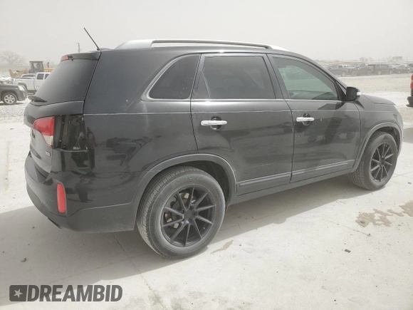2015 Kia Sorento LX with VIN 5XYKT4A69FG659384, listed as a Copart auction lot 48891205 with 129,678 mi miles and Salvage Title. Bid and sale history available at DreamBid. Image 3.