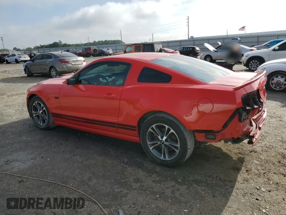 2013 Ford Mustang V6 with VIN 1ZVBP8AM5D5261411, listed as a Copart auction lot 51056685 with 157,730 mi miles and Salvage Title. Bid and sale history available at carsss.com. Image 2.