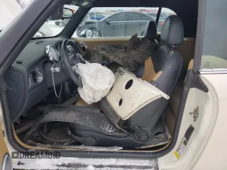 2008 MINI Convertible S with VIN WMWRH33588TU80448, listed as a Copart auction lot 87855235 with Not provided miles and Salvage title. Bid and sale history available at DreamBid. Image 7.