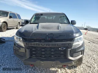 2021 Chevrolet Colorado 4WD ZR2 with VIN 1GCGTEEN9M1261117, listed as a Copart auction lot 88494525 with 35,993 mi miles and Salvage Title. Bid and sale history available at carsss.com. Image 5.