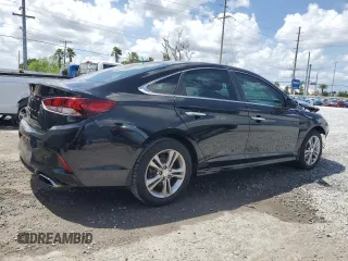 2018 Hyundai Sonata SEL with VIN 5NPE34AF4JH666466, listed as a Copart auction lot 51735175 with 76,997 mi miles and Salvage Title. Bid and sale history available at DreamBid. Image 3.