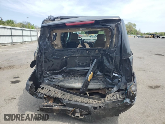 2012 Chevrolet Suburban LT with VIN 1GNSKJE77CR298049, listed as a Copart auction lot 61171865 with 247,737 mi miles and Salvage title. Bid and sale history available at DreamBid. Image 6.