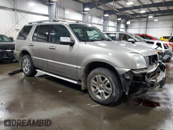 2008 Mercury Mountaineer Premier with VIN 4M2EU48E98UJ00713, listed as a Copart auction lot 84047594 with 163,274 mi miles and Salvage Title. Bid and sale history available at carsss.com. Image 4.