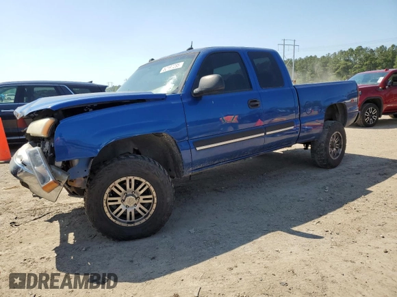 2004 Chevrolet Silverado 1500 Z71 with VIN 2GCEK19T641225262, listed as a Copart auction lot 52197235 with 251,091 mi miles and Salvage Title. Bid and sale history available at DreamBid. Image 1.