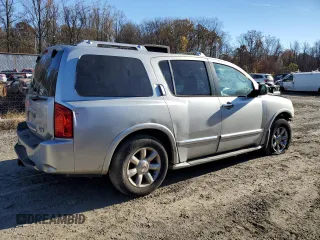 2004 Infiniti QX56 with VIN 5N3AA08CX4N806343, listed as a Copart auction lot 78812934 with 0 mi miles and Salvage Title. Bid and sale history available at carsss.com. Image 3.
