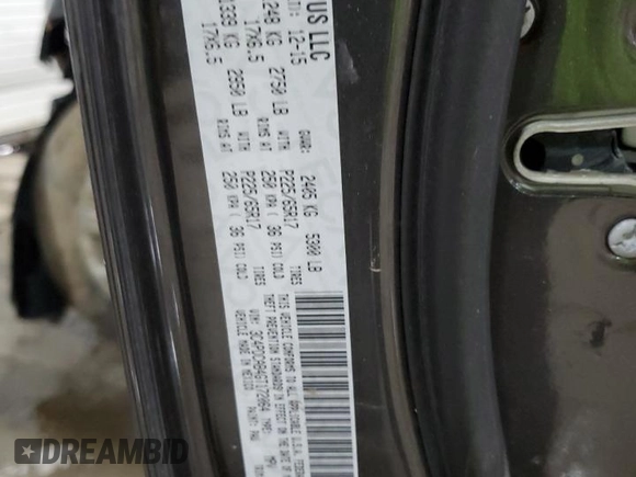 2016 Dodge Journey SE with VIN 3C4PDCAB4GT172064, listed as a Copart auction lot 49397405 with Not Provided miles and Salvage Title. Bid and sale history available at DreamBid. Image 13.