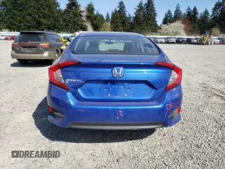 2016 Honda Civic Sedan EX with VIN 2HGFC2F77GH565662, listed as a Copart auction lot 53145465 with 39,228 mi miles and Salvage Title. Bid and sale history available at carsss.com. Image 6.
