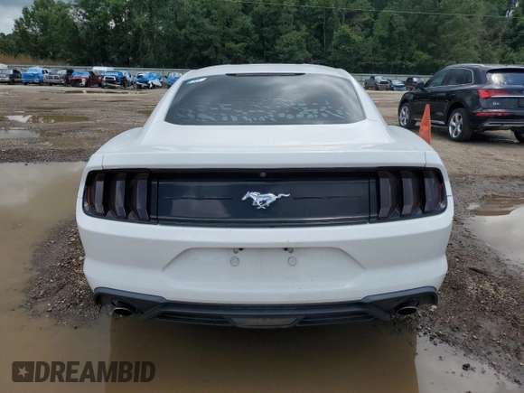 2018 Ford Mustang EcoBoost with VIN 1FA6P8TH4J5105611, listed as a Copart auction lot 61409065 with 93,811 mi miles and Salvage title. Bid and sale history available at DreamBid. Image 6.