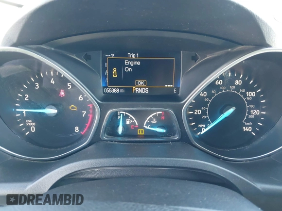 2017 Ford Escape SE with VIN 1FMCU0GD5HUC95171, listed as a IAAI auction lot 41871493 with 55,388 mi miles. Bid and sale history available at carsss.com. Image 7.