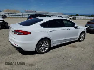 2020 Ford Fusion SE with VIN 3FA6P0LU0LR154013, listed as a Copart auction lot 54933055 with 122,197 mi miles and Salvage title. Bid and sale history available at DreamBid. Image 3.