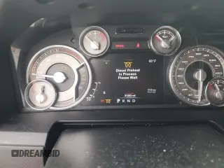 2017 Ram 3500 Longhorn with VIN 3C63RRNLXHG766715, listed as a Copart auction lot 76456104 with 51,293 mi miles and Salvage Title. Bid and sale history available at carsss.com. Image 9.
