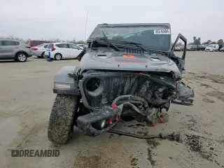 2020 Jeep Wrangler Unlimited Recon with VIN 1C4HJXFN1LW307240, listed as a Copart auction lot 85742484 with Not provided miles and Salvage title. Bid and sale history available at DreamBid. Image 12.