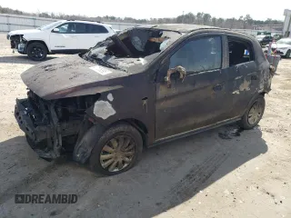2021 Mitsubishi Mirage ES with VIN ML32AUHJ0MH009267, listed as a Copart auction lot 47106695 with Not provided miles and Salvage title. Bid and sale history available at DreamBid. Image 1.
