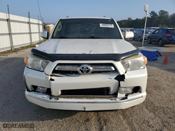 2010 Toyota 4Runner SR5 with VIN JTEZU5JR4A5005935, listed as a Copart auction lot 44055415 with 258,895 mi miles and Salvage Title. Bid and sale history available at carsss.com. Image 5.