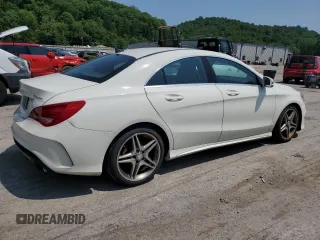 2014 Mercedes-Benz CLA 250 with VIN WDDSJ4GBXEN104886, listed as a Copart auction lot 60210115 with 219,043 mi miles and Salvage title. Bid and sale history available at DreamBid. Image 3.