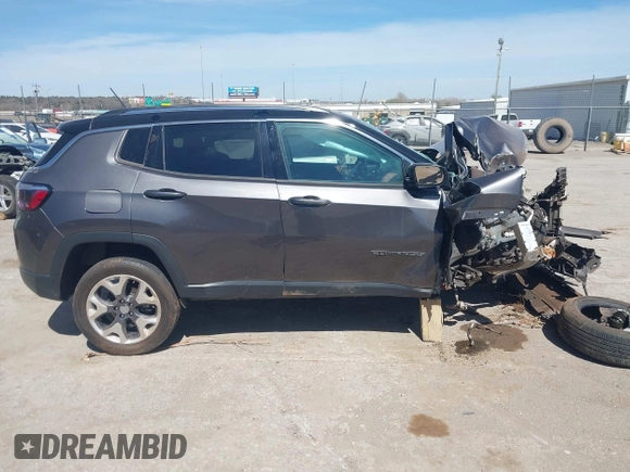 2021 Jeep Compass Limited z VIN 3C4NJDCB8MT601544, wystawiony jako IAAI lot #41803030 z przebiegiem 69 014 mil mil oraz . Historia ofert i sprzedaży dostępna na DreamBid. Obrazek 14.