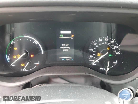 2024 Toyota Sienna LE with VIN 5TDKRKEC2RS203592, listed as a Copart auction lot 42538235 with 20,097 mi miles and Non Repairable. Bid and sale history available at carsss.com. Image 9.