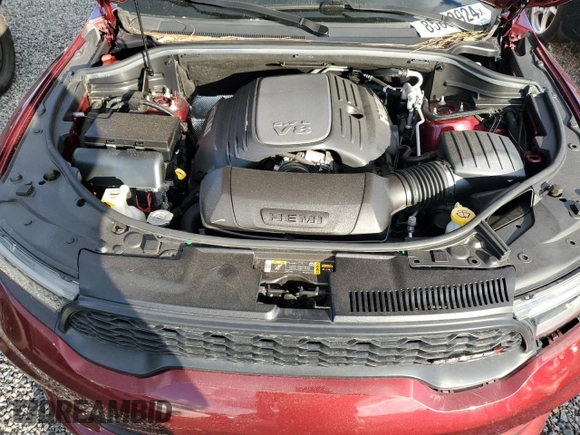 2022 Dodge Durango R/T Plus with VIN 1C4SDJCT0NC222634, listed as a Copart auction lot 85609924 with 26,692 mi miles and Salvage title. Bid and sale history available at DreamBid. Image 12.